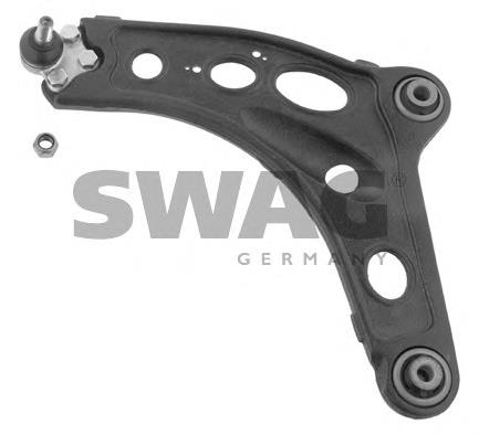 4417177 Opel Braço oscilante inferior esquerdo de suspensão dianteira
