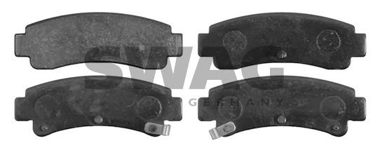 Sapatas do freio traseiras de disco 4406058Y85 Nissan/Infiniti