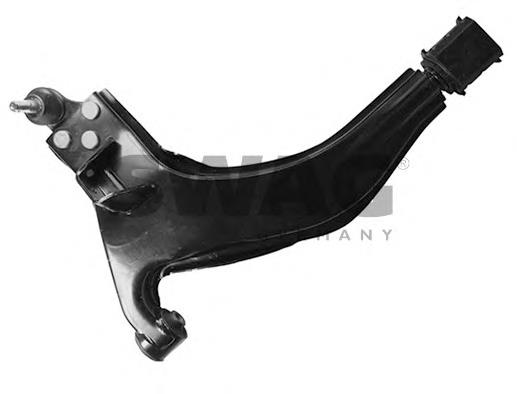 Braço oscilante inferior direito de suspensão dianteira Nissan/Infiniti 545007C350