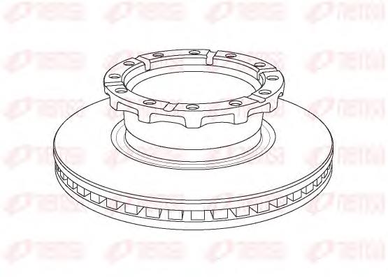 Compre 09998360 Brembo Disco do freio traseiro