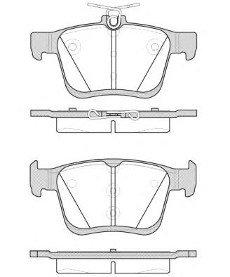 Compre DP42153R EBC Brakes Sapatas do freio traseiras de disco