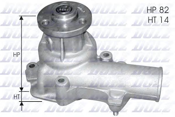 Bomba de água (bomba) de esfriamento 5955242 Fiat/Alfa/Lancia