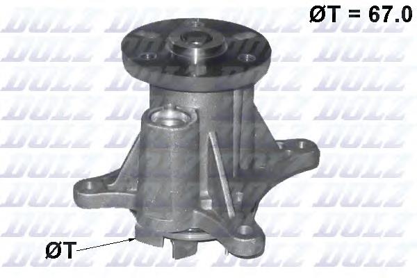1201K5 Peugeot/Citroen Bomba de água (bomba) de esfriamento
