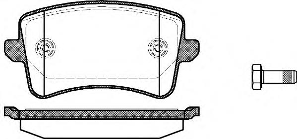Sapatas do freio traseiras de disco EBC Brakes DP41988R