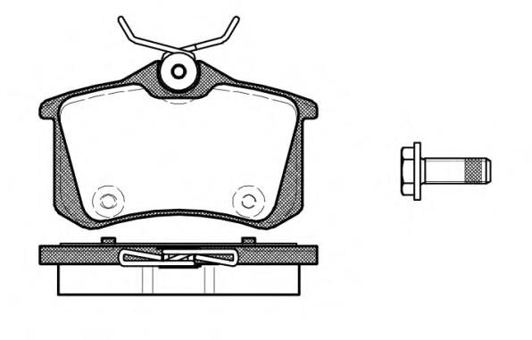 Compre 440600678R Renault (RVI) Sapatas do freio traseiras de disco