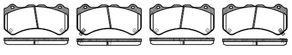 Sapatas do freio dianteiras de disco EBC Brakes DP41853R preço, a partir de 92,28 USD