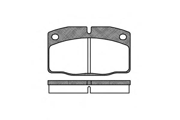 Sapatas do freio dianteiras de disco Brembo DP59011