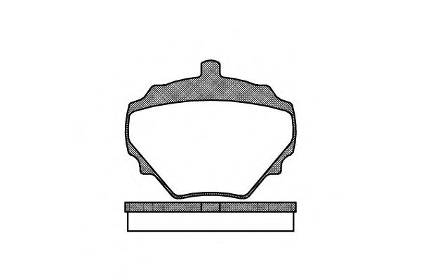 Compre LR032954 Land Rover Sapatas do freio traseiras de disco