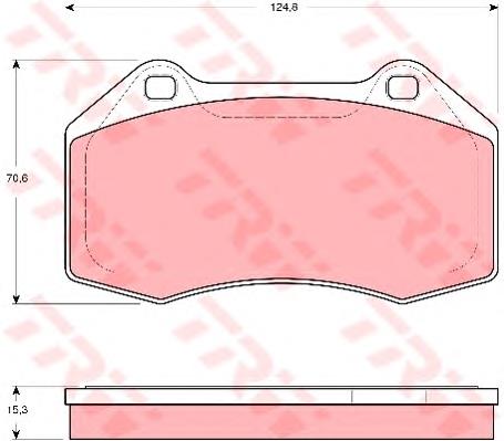 Sapatas do freio dianteiras de disco Volvo 30748957 preço, a partir de 31,23 USD