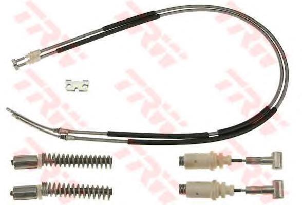 Cabo traseiro direito/esquerdo do freio de estacionamento Ford 95AB2A603BE