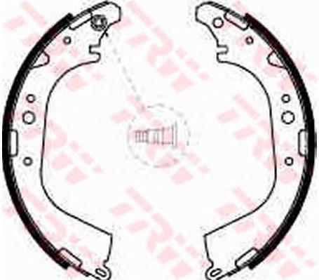 Sapatas do freio traseiras de tambor TRW GS8501 preço, a partir de 70,81 USD