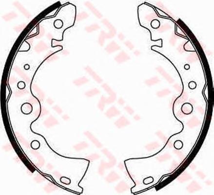 Sapatas do freio traseiras de tambor TRW GS8246 preço, a partir de 26,89 USD