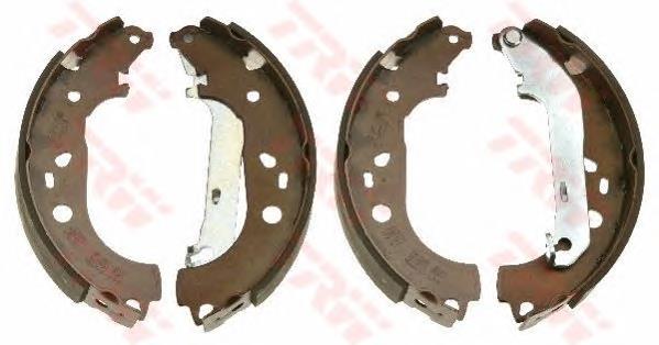 Sapatas do freio traseiras de tambor TRW GS8736 preço, a partir de 42,09 USD