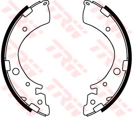 Sapatas do freio traseiras de tambor Brembo H28006 preço, a partir de 29,39 USD
