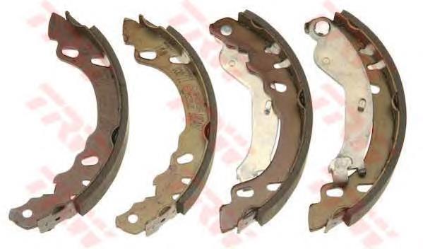Sapatas do freio traseiras de tambor TRW GS8711 preço, a partir de 35,47 USD