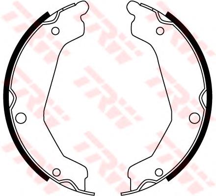 Sapatas do freio de estacionamento Hyundai/Kia 58350H1A40 preço, a partir de 18,30 USD