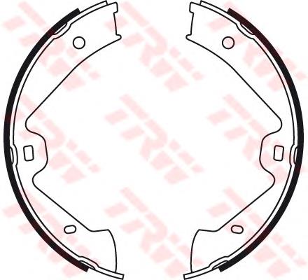 Compre 9Y0698533AB VAG Sapatas do freio de estacionamento