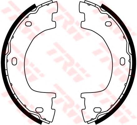 Sapatas do freio de estacionamento Mercedes 9064200420 preço, a partir de 26,71 USD