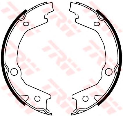 Compre 5835017A00 Hyundai/Kia Sapatas do freio de estacionamento