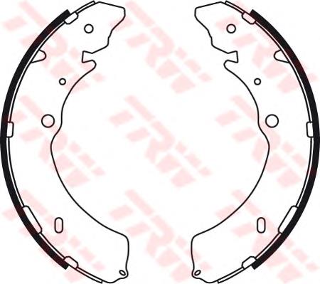 Compre 8980180360 Isuzu Sapatas do freio traseiras de tambor