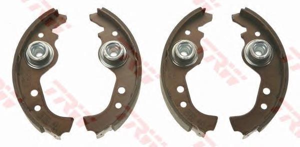 Sapatas do freio traseiras de tambor TRW GS8160 preço, a partir de 27,76 USD