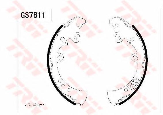 Compre 044950K070 Toyota Sapatas do freio traseiras de tambor