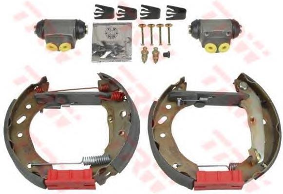 Sapatas do freio traseiras de tambor Brembo K24056 preço, a partir de 111,61 USD