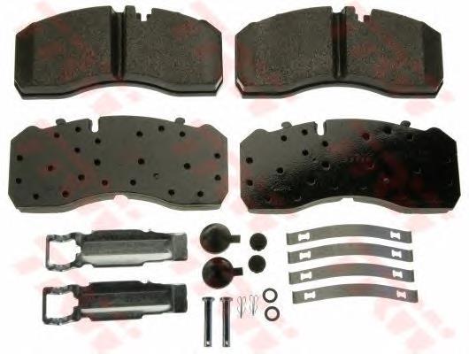 Compre GDB5072 TRW Sapatas do freio dianteiras de disco