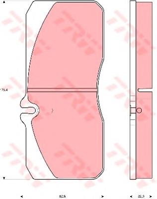 Sapatas do freio dianteiras de disco Febi 16561 preço, a partir de 85,71 USD