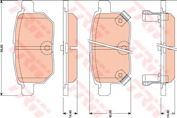 Compre 0446647020 Toyota Sapatas do freio traseiras de disco