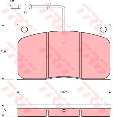 Sapatas do freio dianteiras de disco Necto FD211V preço, a partir de 36,77 USD