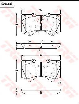  EBC Brakes DP51815NDX