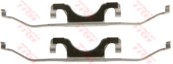 Compre 420288 ERT Kit de molas de fixação de sapatas de disco dianteiras