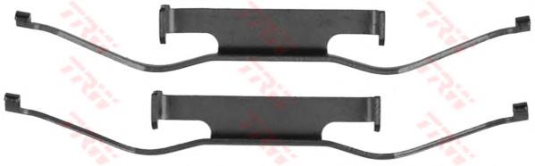 Kit de molas de fixação de sapatas de disco dianteiras para Volkswagen Transporter T5 7HB, 7HJ, 7EB, 7EJ