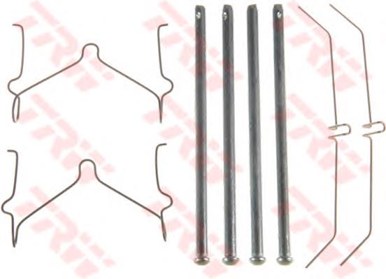 Kit de reparação das sapatas do freio ABS 1701Q