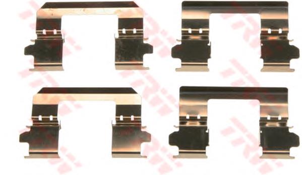 Compre 182722 Febi Kit de molas de fixação de sapatas de disco dianteiras