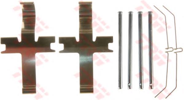 182427 Febi Kit de reparação dos freios dianteiros