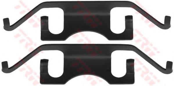 Kit de molas de fixação de sapatas de disco traseiras Mercedes A0004218591 preço, a partir de 6,31 USD