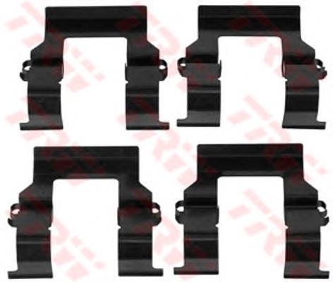 Kit de molas de fixação de sapatas de disco traseiras Textar 82031400 preço, a partir de 7,23 USD
