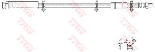 Mangueira de freio TRW PHB292 preço, a partir de 15,49 USD