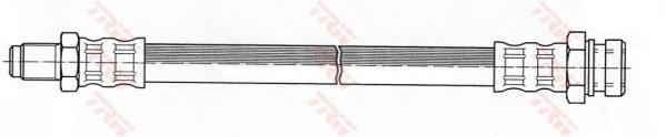 Compre TF577 Japan Parts Mangueira do freio traseira