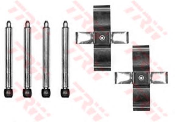 Kit de reparação das sapatas do freio A0004213091 Mercedes