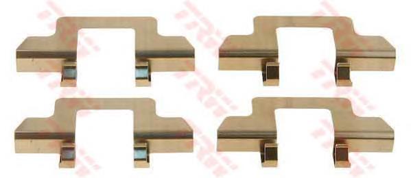 Compre Kit de molas de fixação de sapatas de disco dianteiras Citroen C3 1