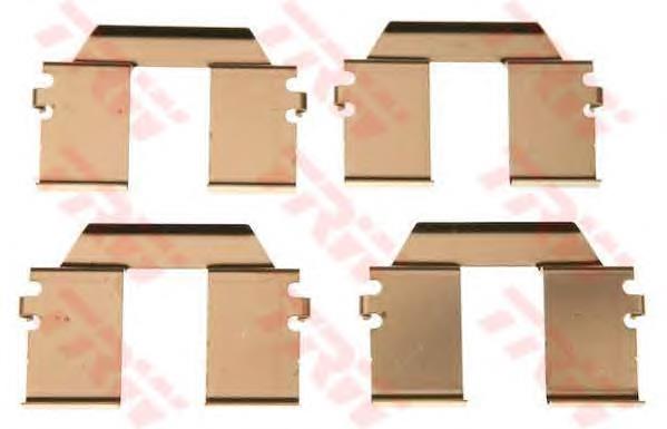 Kit de molas de fixação de sapatas de disco traseiras VAG 1J0615231 preço, a partir de 8,97 USD