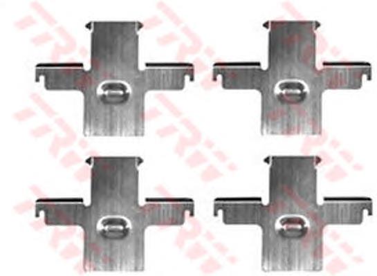 Kit de molas de fixação de sapatas de disco dianteiras Nissan/Infiniti 41080C7126 preço, a partir de 8,68 USD