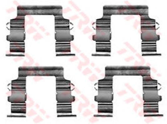 MR389601 Mitsubishi Kit de molas de fixação de sapatas de disco dianteiras