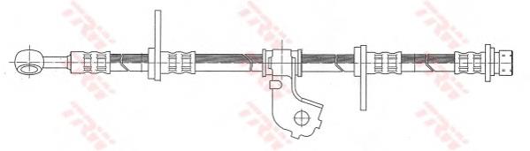Compre 46410ST3E01 Honda Mangueira do freio dianteira direita