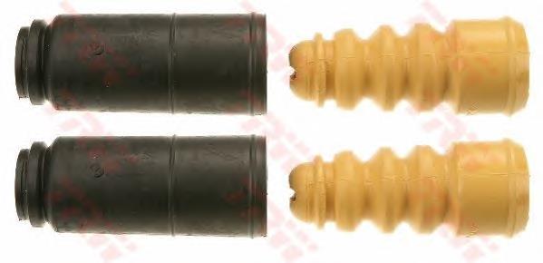 4F0512131 VAG Pára-choque (grade de proteção) de amortecedor traseiro