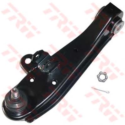 Braço oscilante inferior esquerdo de suspensão dianteira MB527383 Hyundai/Kia
