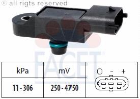 281002996 Nissan/Infiniti Sensor de pressão de supercompressão